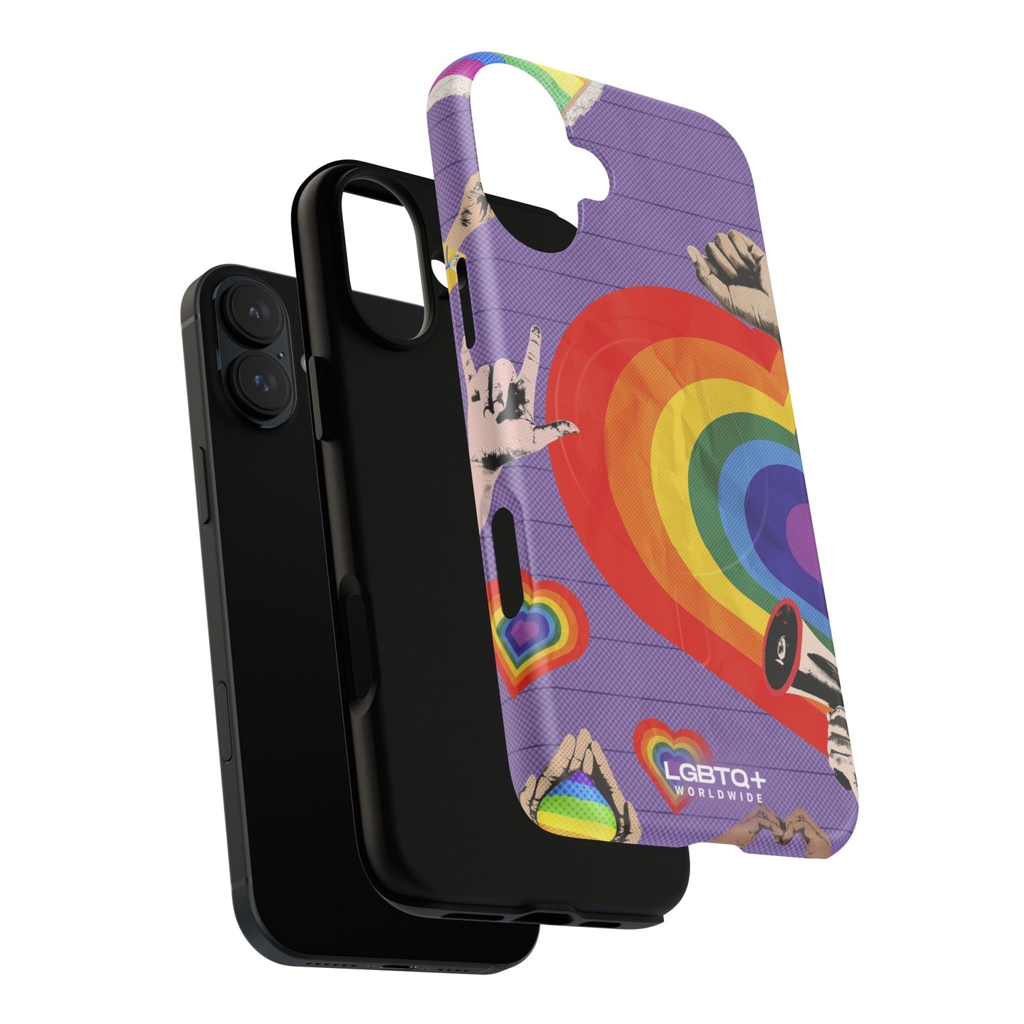 Don’t Look Away – Revolution Series – Magnetic Phone Case