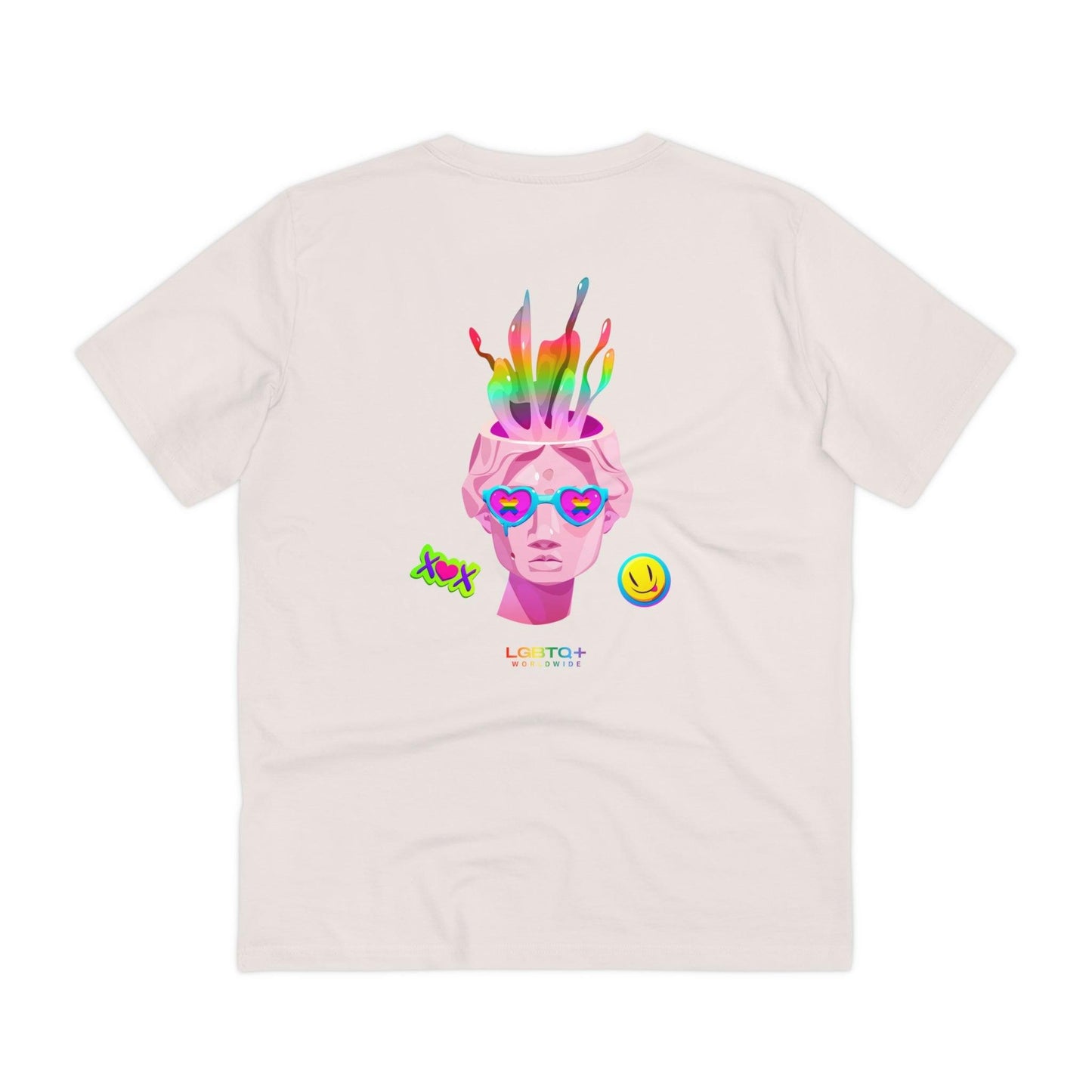 LGBTQWorldwide - ,,GEHIRN" Clothing, Cotton, Crew neck, DTG, Eco-friendly, Men's Clothing, Organic, Recycled, Regular fit, Sustainable, T-shirts, Unisex, Valentine's Day Picks, Vegan, Women's Clothing lgbtq Bekleidung Accessoires unisex Zubehör