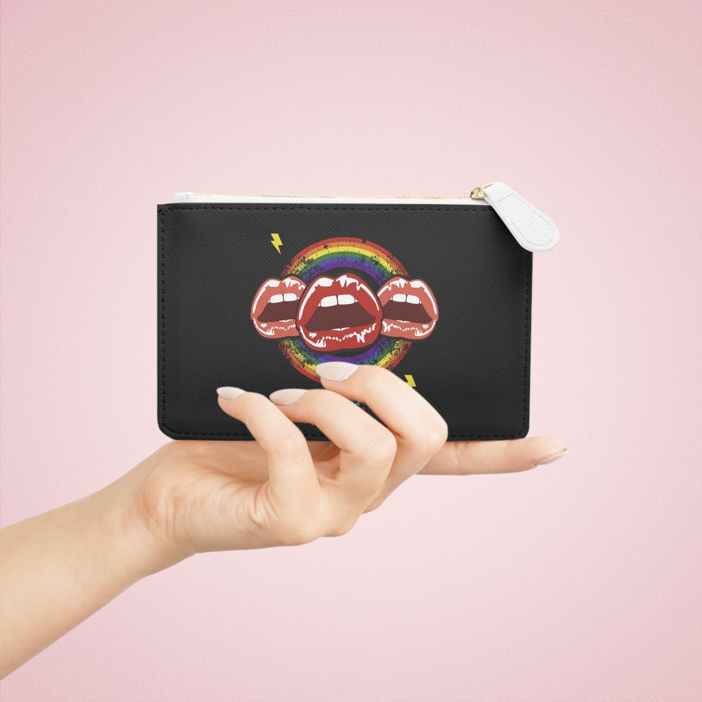 LGBTQWorldwide - ,,MUND" Vegane Ledertasche Accessories, AOP, Assembled in the USA, Bags, Made in USA, mini bag, Vegan lgbtq Bekleidung Accessoires unisex Zubehör