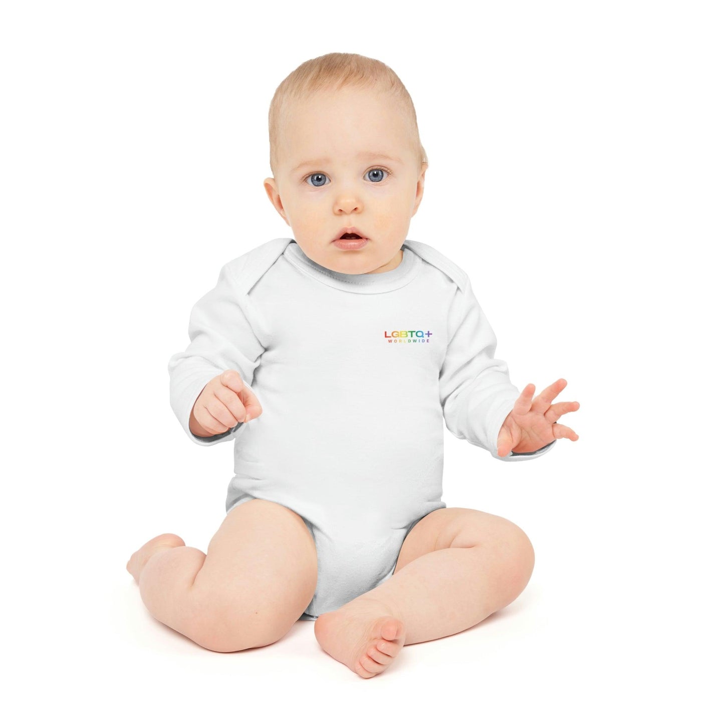 LGBTQWorldwide - ,,REGENBOGEN ZUNGE" Organischer Baby Strampler Baby, Baby Clothing, Bodysuits, Cotton, DTG, Kids' Clothing, Organic lgbtq Bekleidung Accessoires unisex Zubehör