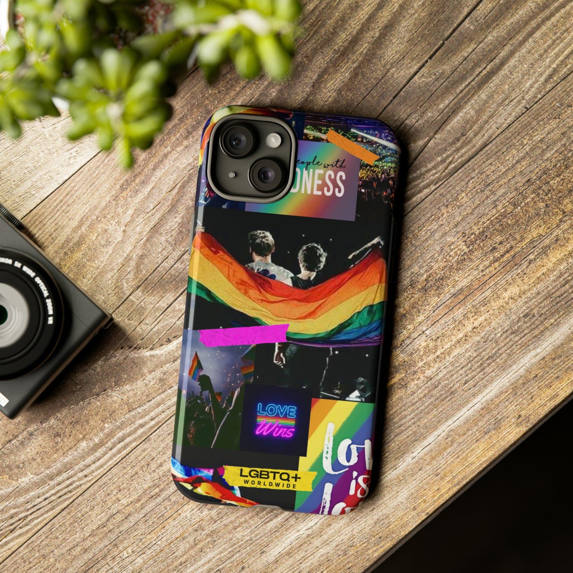 LGBTQWorldwide - ,,COMMUNITY" Doppelgehäuse Handyhülle Accessories, Glossy, iPhone Cases, Matte, Phone accessory, Phone Cases, Samsung Cases, Thermo, Valentine's Day Picks lgbtq Bekleidung Accessoires unisex Zubehör