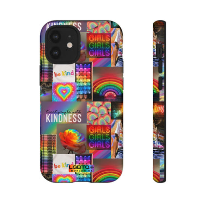 LGBTQWorldwide - ,,FREUNDLICH" Doppelgehäuse Handyhülle Accessories, Glossy, iPhone Cases, Matte, Phone accessory, Phone Cases, Samsung Cases, Thermo, Valentine's Day Picks lgbtq Bekleidung Accessoires unisex Zubehör