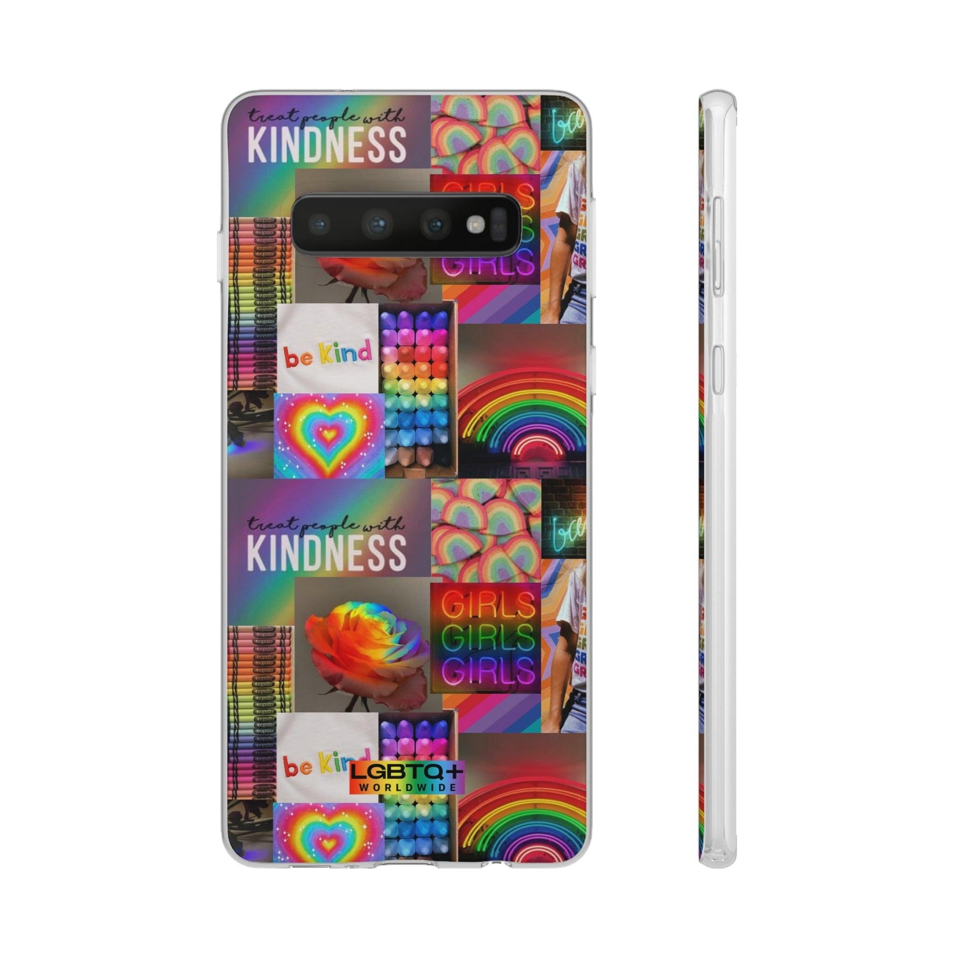 LGBTQWorldwide - ,,FREUNDLICHKEIT" Flexible Handyhülle Accessories, Case, iPhone, iPhone Cases, Phone accessory, Phone Cases, Samsung Cases, silikon, Valentine's Day promotion lgbtq Bekleidung Accessoires unisex Zubehör