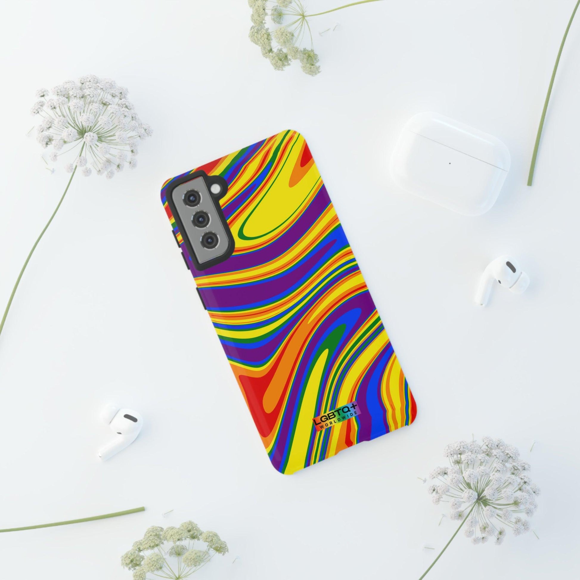 LGBTQWorldwide - ,,KUNST" Doppelgehäuse Handyhülle Accessories, Glossy, iPhone Cases, Matte, Phone accessory, Phone Cases, Samsung Cases, Thermo, Valentine's Day Picks lgbtq Bekleidung Accessoires unisex Zubehör