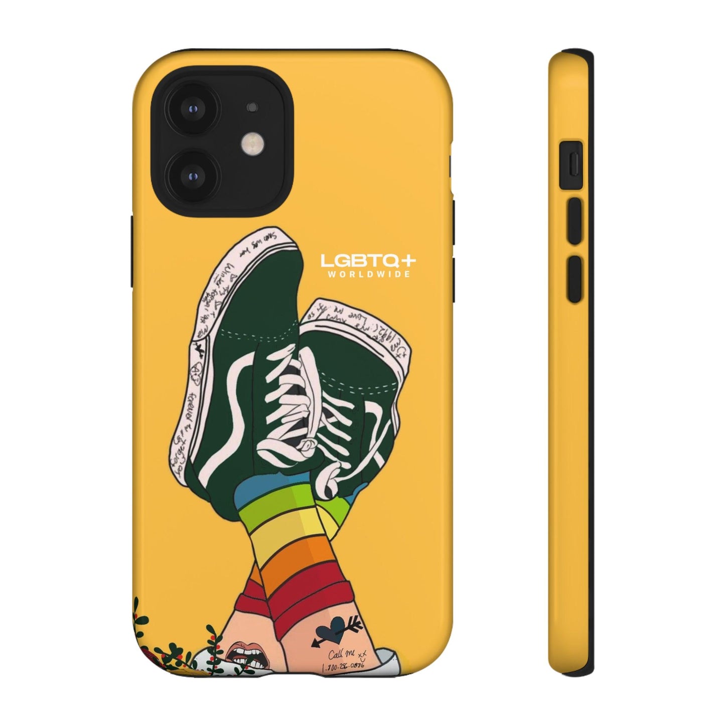 LGBTQWorldwide - ,,RELAX" Doppelgehäuse Handyhülle Accessories, Glossy, iPhone Cases, Matte, Phone accessory, Phone Cases, Samsung Cases, Thermo, Valentine's Day Picks lgbtq Bekleidung Accessoires unisex Zubehör