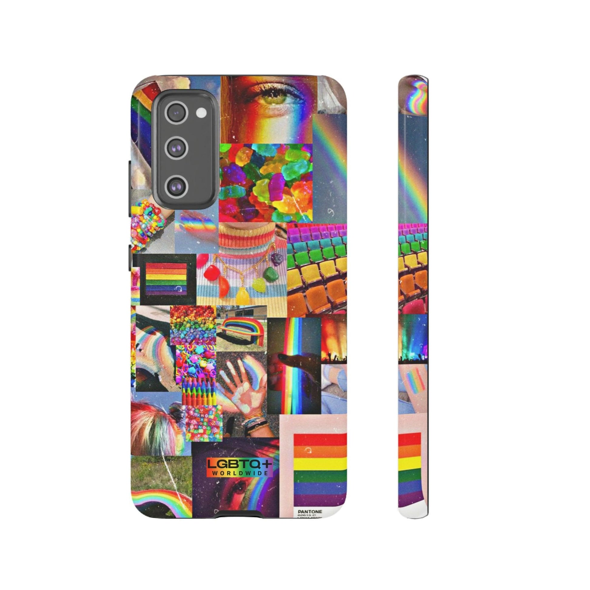 LGBTQWorldwide - ,,FARBEN" Doppelgehäuse Handyhülle Accessories, Glossy, iPhone Cases, Matte, Phone accessory, Phone Cases, Samsung Cases, Thermo, Valentine's Day Picks lgbtq Bekleidung Accessoires unisex Zubehör