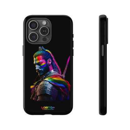 LGBTQWorldwide - ,,SAMURAI" Doppelgehäuse Handyhülle Accessories, Glossy, iPhone Cases, Matte, Phone accessory, Phone Cases, Samsung Cases, tough, Valentine's Day Picks lgbtq Bekleidung Accessoires unisex Zubehör