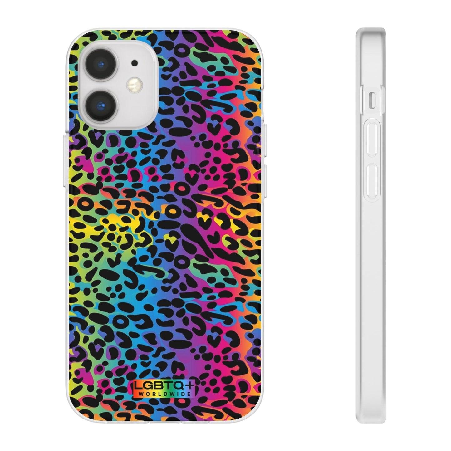 LGBTQWorldwide - ,,LEOPARD" Flexible Handyhülle Accessories, Case, iPhone, iPhone Cases, Phone accessory, Phone Cases, Samsung Cases, silikon, Valentine's Day promotion lgbtq Bekleidung Accessoires unisex Zubehör