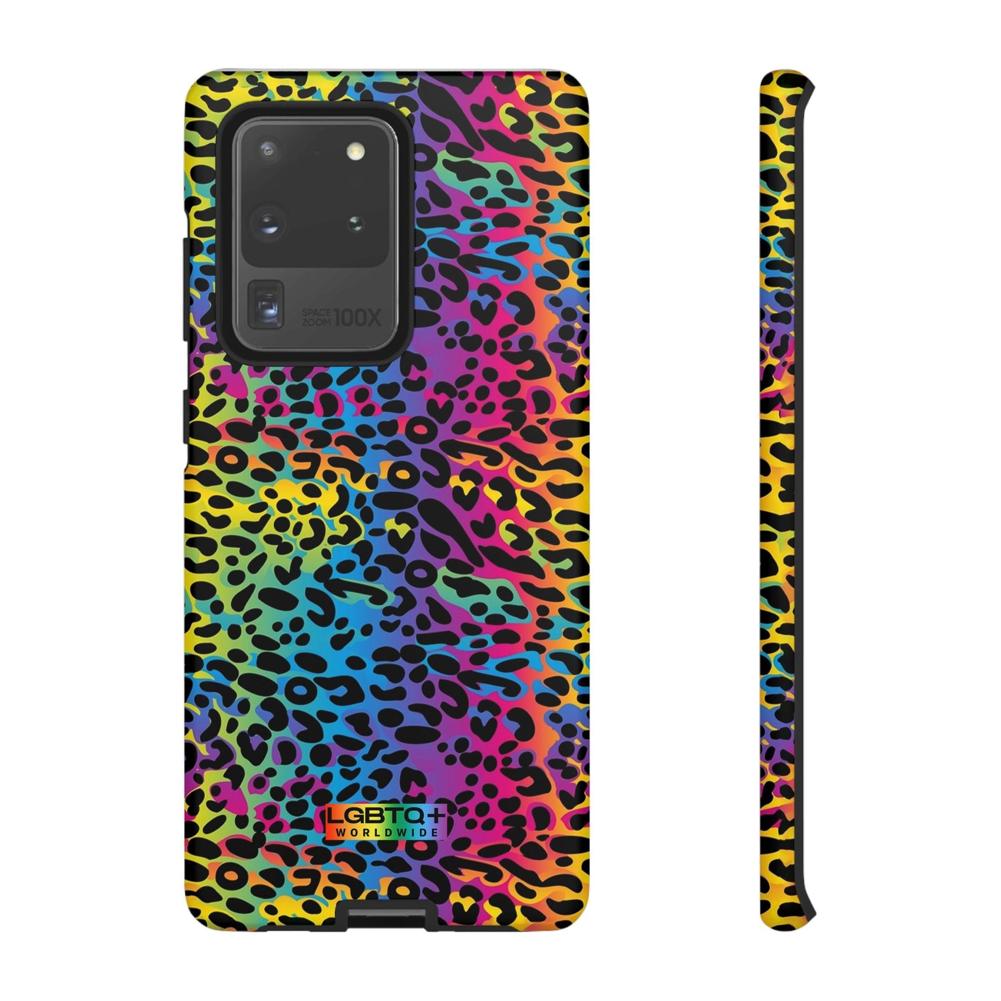 LGBTQWorldwide - ,,LEOPARD" Doppelgehäuse Handyhülle Accessories, Glossy, iPhone Cases, Matte, Phone accessory, Phone Cases, Samsung Cases, Thermo, Valentine's Day Picks lgbtq Bekleidung Accessoires unisex Zubehör