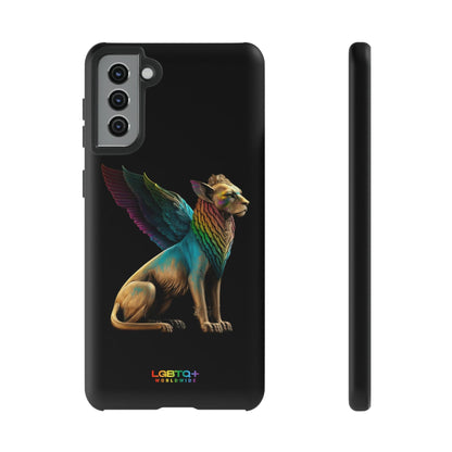 LGBTQWorldwide - ,,SPHINX" Doppelgehäuse Handyhülle Accessories, Glossy, iPhone Cases, Matte, Phone accessory, Phone Cases, Samsung Cases, tough, Valentine's Day Picks lgbtq Bekleidung Accessoires unisex Zubehör