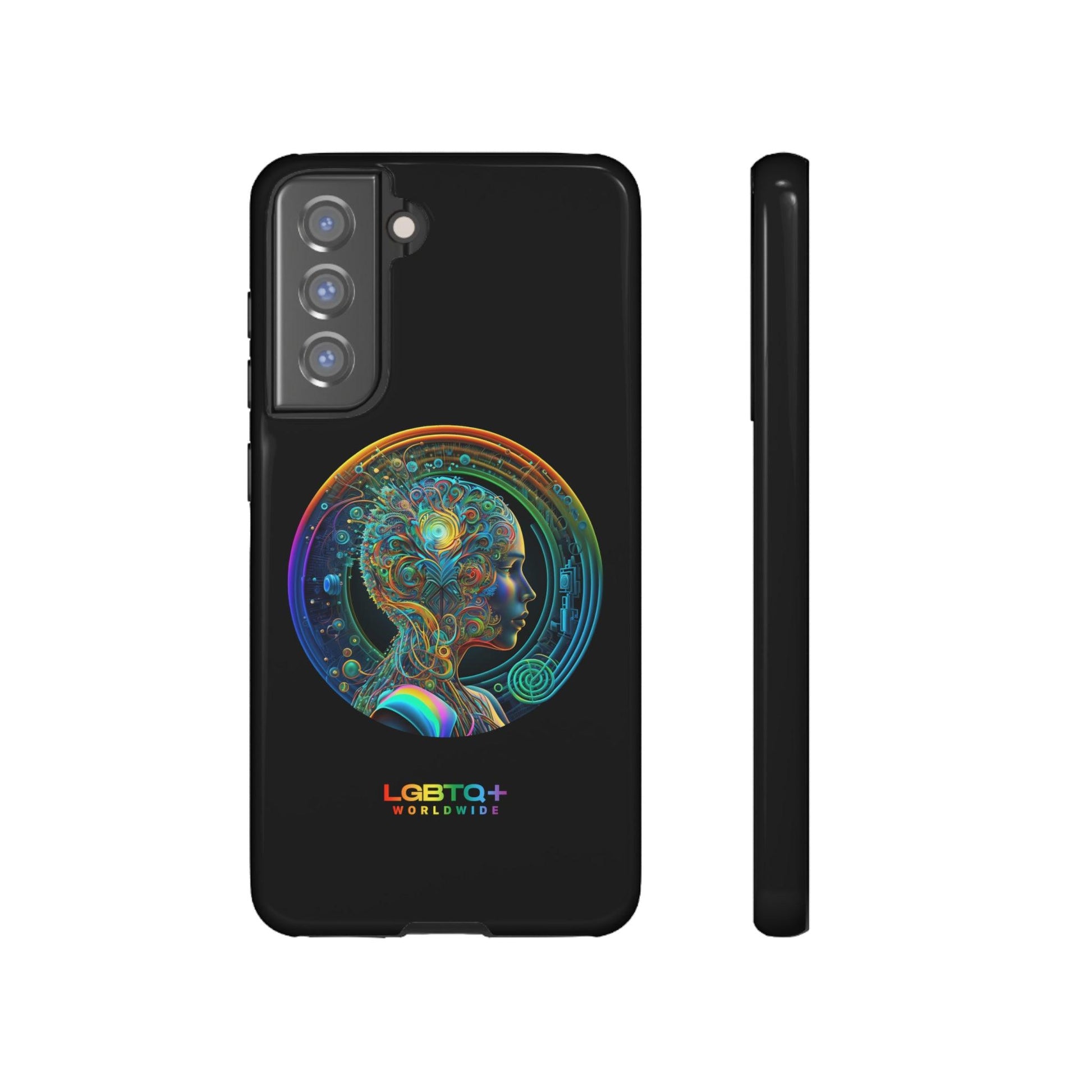 LGBTQWorldwide - ,,INTELLIGENT" Doppelgehäuse Handyhülle Accessories, Glossy, iPhone Cases, Matte, Phone accessory, Phone Cases, Samsung Cases, tough, Valentine's Day Picks lgbtq Bekleidung Accessoires unisex Zubehör