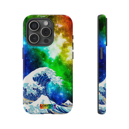 LGBTQWorldwide - ,,WELLE" Doppelgehäuse Handyhülle Accessories, Glossy, iPhone Cases, Matte, Phone accessory, Phone Cases, Samsung Cases, Thermo, Valentine's Day Picks lgbtq Bekleidung Accessoires unisex Zubehör