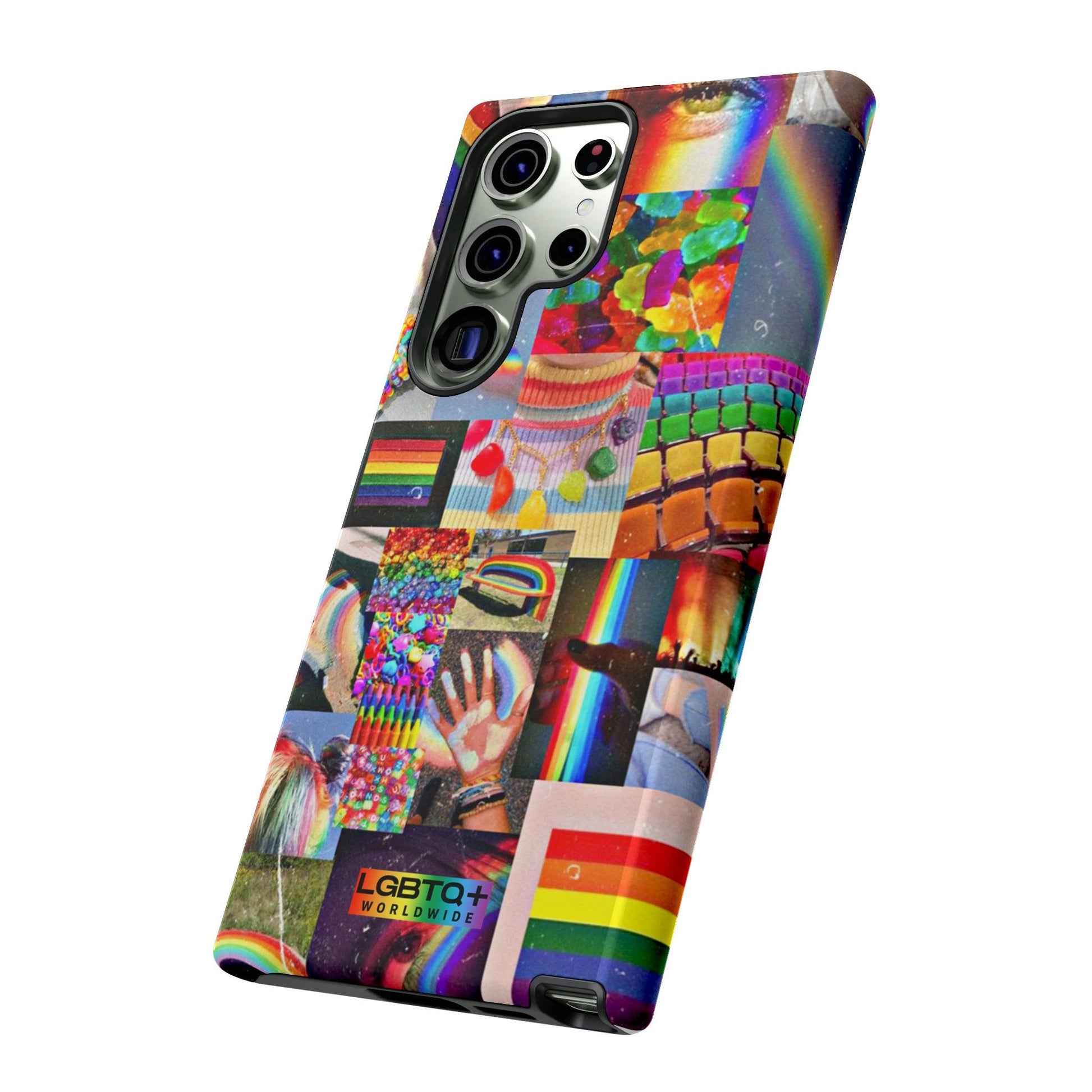 LGBTQWorldwide - ,,FARBEN" Doppelgehäuse Handyhülle Accessories, Glossy, iPhone Cases, Matte, Phone accessory, Phone Cases, Samsung Cases, Thermo, Valentine's Day Picks lgbtq Bekleidung Accessoires unisex Zubehör