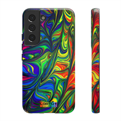 LGBTQWorldwide - ,,ILLUSION" Doppelgehäuse Handyhülle Accessories, Glossy, iPhone Cases, Matte, Phone accessory, Phone Cases, Samsung Cases, Thermo, Valentine's Day Picks lgbtq Bekleidung Accessoires unisex Zubehör