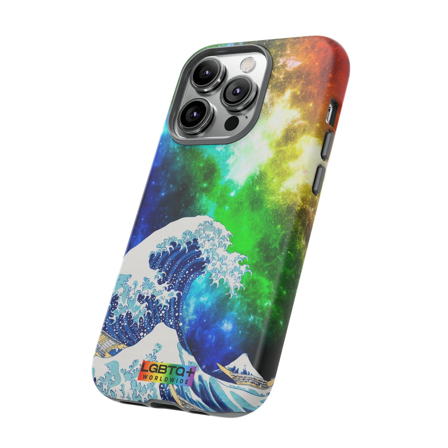 LGBTQWorldwide - ,,WELLE" Doppelgehäuse Handyhülle Accessories, Glossy, iPhone Cases, Matte, Phone accessory, Phone Cases, Samsung Cases, Thermo, Valentine's Day Picks lgbtq Bekleidung Accessoires unisex Zubehör