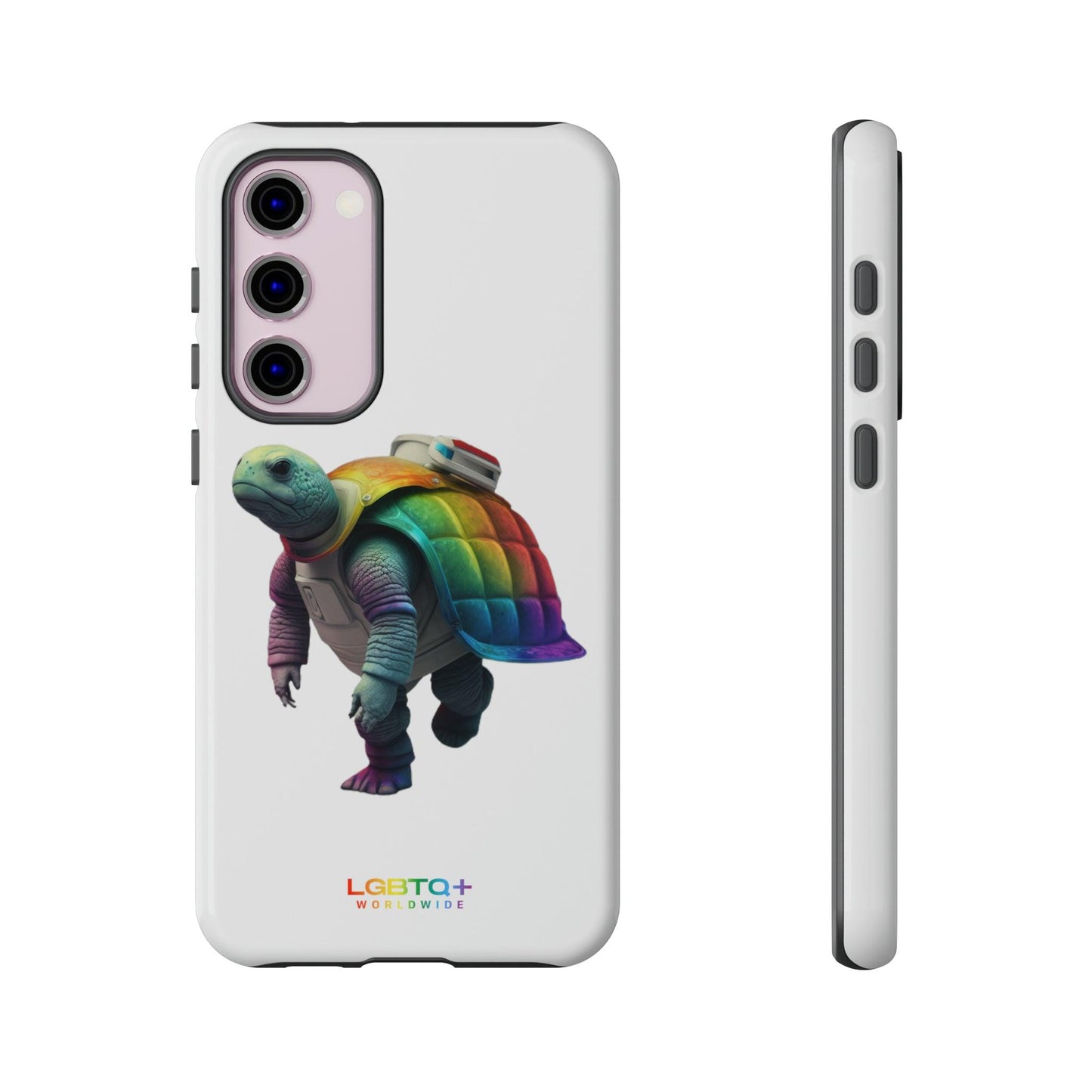 LGBTQWorldwide - ,,SCHILDKRÖTE" Doppelgehäuse Handyhülle Accessories, Glossy, iPhone Cases, Matte, Phone accessory, Phone Cases, Samsung Cases, tough, Valentine's Day Picks lgbtq Bekleidung Accessoires unisex Zubehör