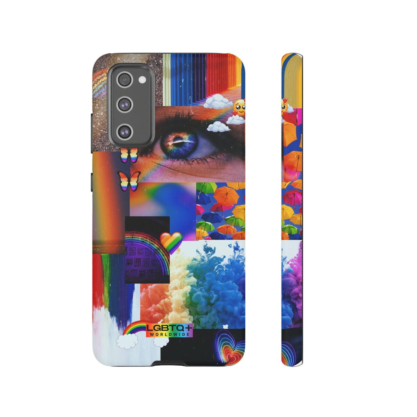 LGBTQWorldwide - ,,VISION" Doppelgehäuse Handyhülle Accessories, Glossy, iPhone Cases, Matte, Phone accessory, Phone Cases, Samsung Cases, Thermo, Valentine's Day Picks lgbtq Bekleidung Accessoires unisex Zubehör