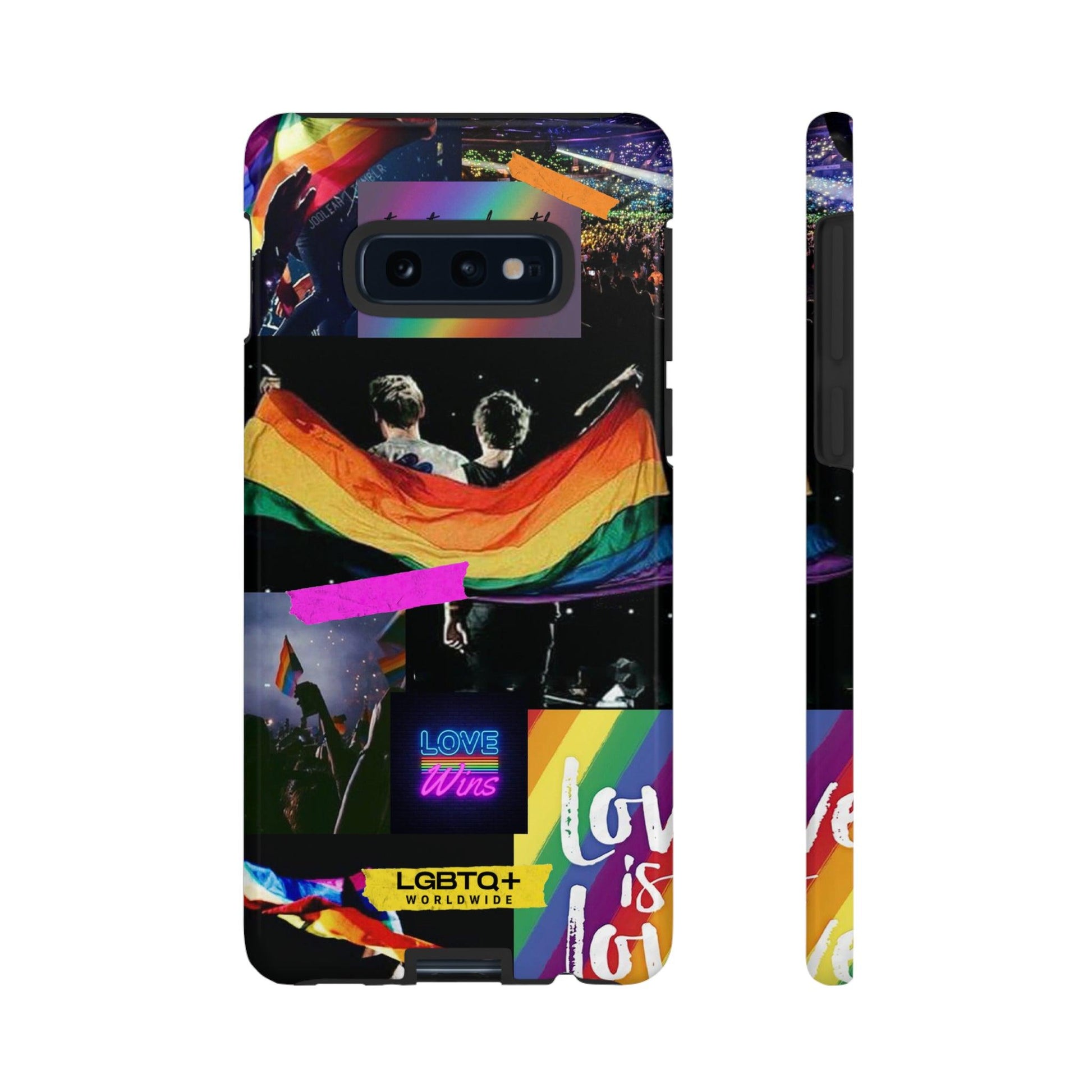 LGBTQWorldwide - ,,COMMUNITY" Doppelgehäuse Handyhülle Accessories, Glossy, iPhone Cases, Matte, Phone accessory, Phone Cases, Samsung Cases, Thermo, Valentine's Day Picks lgbtq Bekleidung Accessoires unisex Zubehör