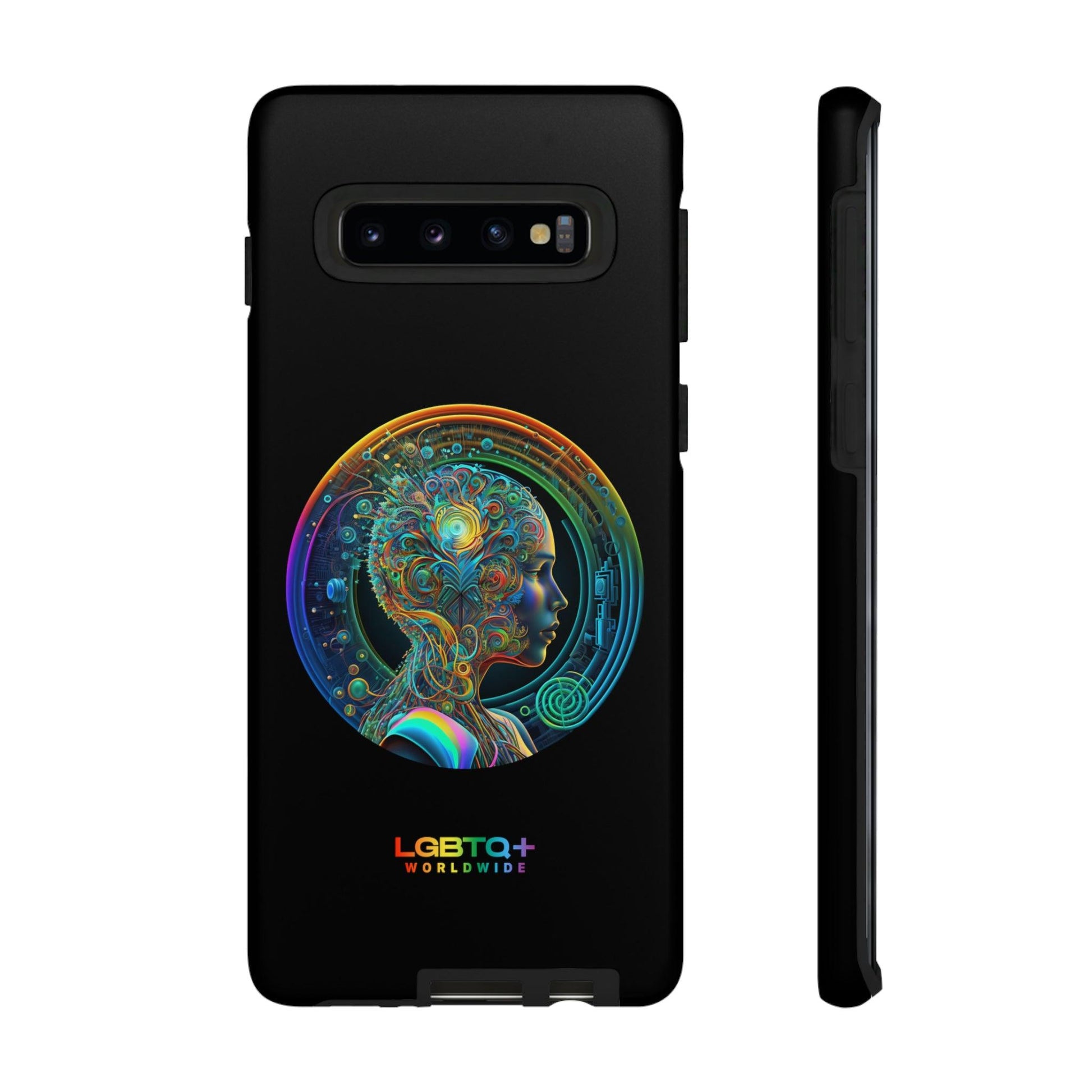 LGBTQWorldwide - ,,INTELLIGENT" Doppelgehäuse Handyhülle Accessories, Glossy, iPhone Cases, Matte, Phone accessory, Phone Cases, Samsung Cases, tough, Valentine's Day Picks lgbtq Bekleidung Accessoires unisex Zubehör