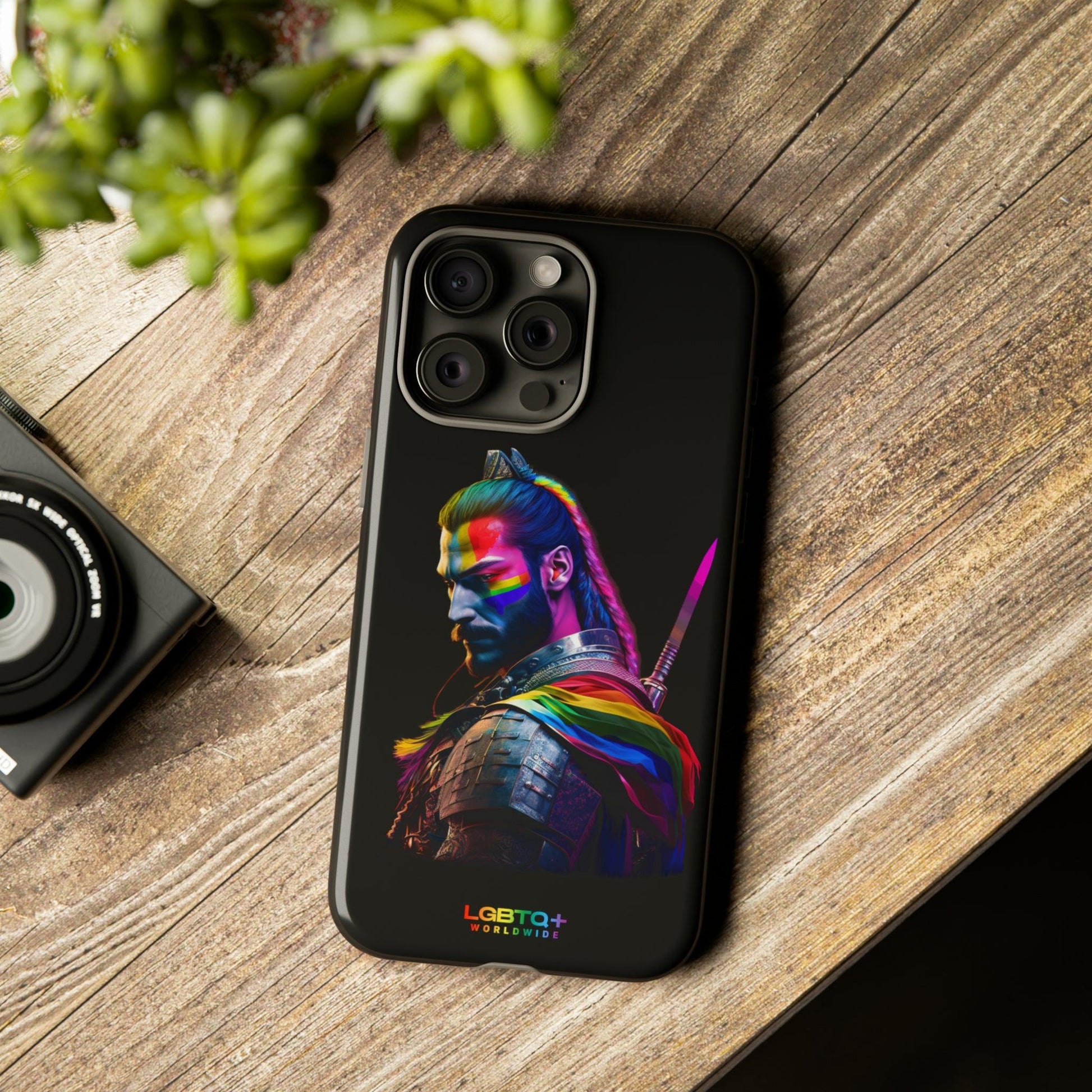 LGBTQWorldwide - ,,SAMURAI" Doppelgehäuse Handyhülle Accessories, Glossy, iPhone Cases, Matte, Phone accessory, Phone Cases, Samsung Cases, tough, Valentine's Day Picks lgbtq Bekleidung Accessoires unisex Zubehör