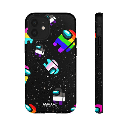 LGBTQWorldwide - ,,IMPOSTER" Doppelgehäuse Handyhülle Accessories, Glossy, iPhone Cases, Matte, Phone accessory, Phone Cases, Samsung Cases, Thermo, Valentine's Day Picks lgbtq Bekleidung Accessoires unisex Zubehör