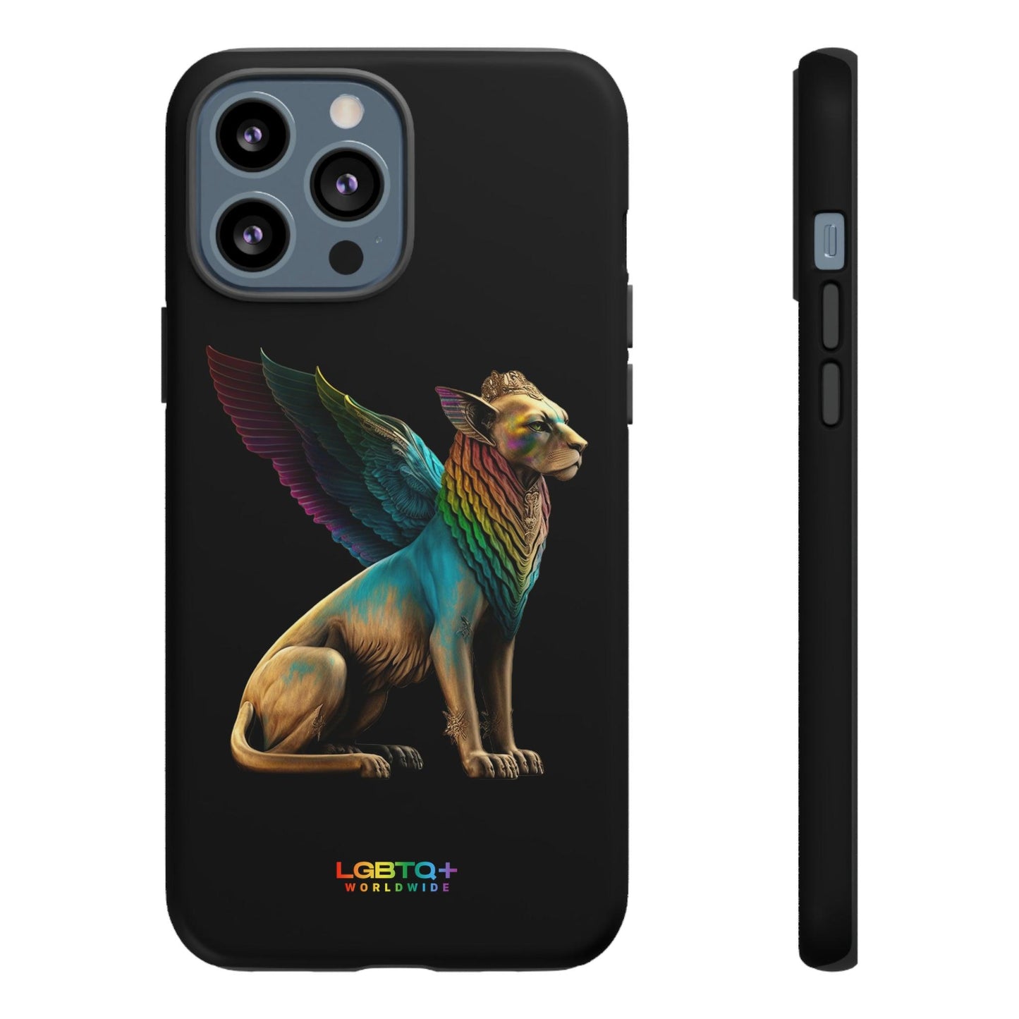 LGBTQWorldwide - ,,SPHINX" Doppelgehäuse Handyhülle Accessories, Glossy, iPhone Cases, Matte, Phone accessory, Phone Cases, Samsung Cases, tough, Valentine's Day Picks lgbtq Bekleidung Accessoires unisex Zubehör