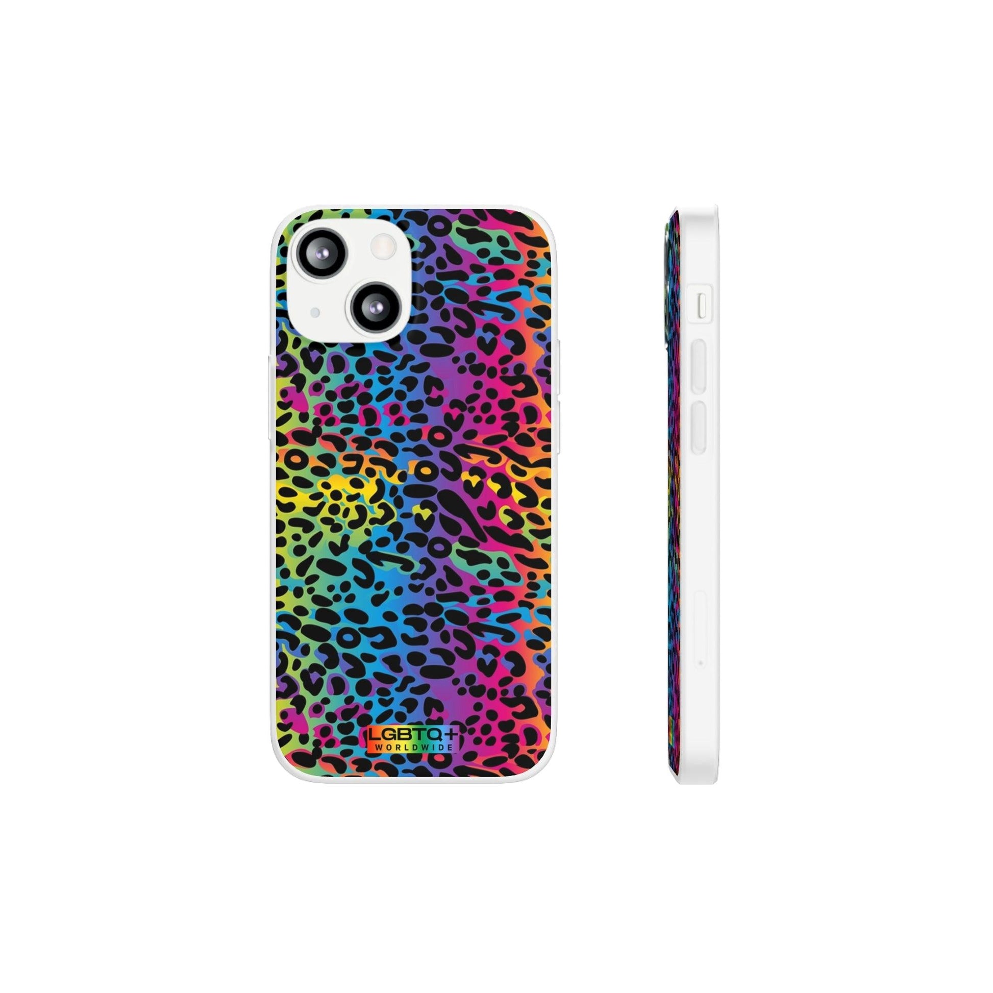 LGBTQWorldwide - ,,LEOPARD" Flexible Handyhülle Accessories, Case, iPhone, iPhone Cases, Phone accessory, Phone Cases, Samsung Cases, silikon, Valentine's Day promotion lgbtq Bekleidung Accessoires unisex Zubehör