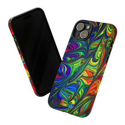 LGBTQWorldwide - ,,ILLUSION" Doppelgehäuse Handyhülle Accessories, Glossy, iPhone Cases, Matte, Phone accessory, Phone Cases, Samsung Cases, Thermo, Valentine's Day Picks lgbtq Bekleidung Accessoires unisex Zubehör