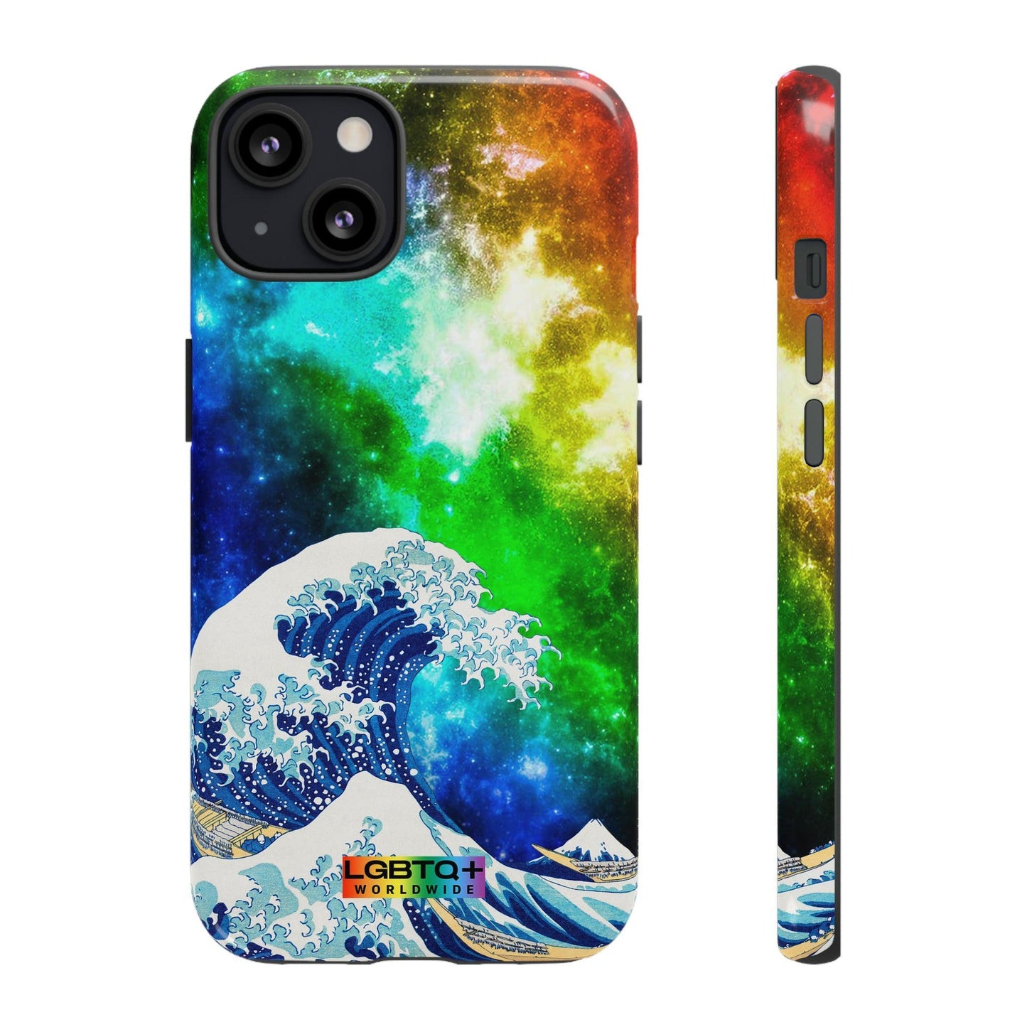 LGBTQWorldwide - ,,WELLE" Doppelgehäuse Handyhülle Accessories, Glossy, iPhone Cases, Matte, Phone accessory, Phone Cases, Samsung Cases, Thermo, Valentine's Day Picks lgbtq Bekleidung Accessoires unisex Zubehör