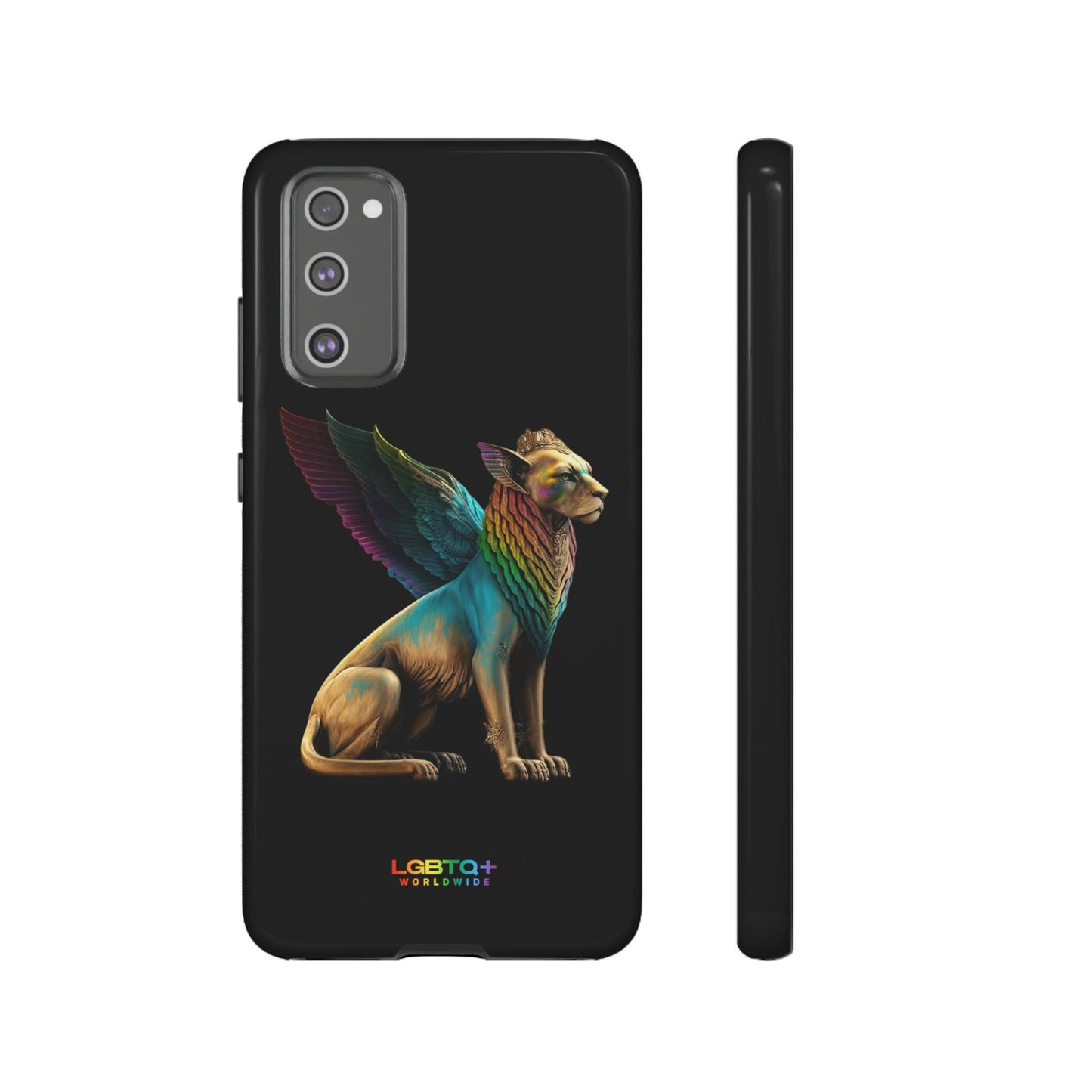 LGBTQWorldwide - ,,SPHINX" Doppelgehäuse Handyhülle Accessories, Glossy, iPhone Cases, Matte, Phone accessory, Phone Cases, Samsung Cases, tough, Valentine's Day Picks lgbtq Bekleidung Accessoires unisex Zubehör