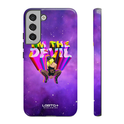 LGBTQWorldwide - ,,I AM THE DEVIL" Doppelgehäuse Handyhülle Accessories, Glossy, iPhone Cases, Matte, Phone accessory, Phone Cases, Samsung Cases, Thermo, Valentine's Day Picks lgbtq Bekleidung Accessoires unisex Zubehör