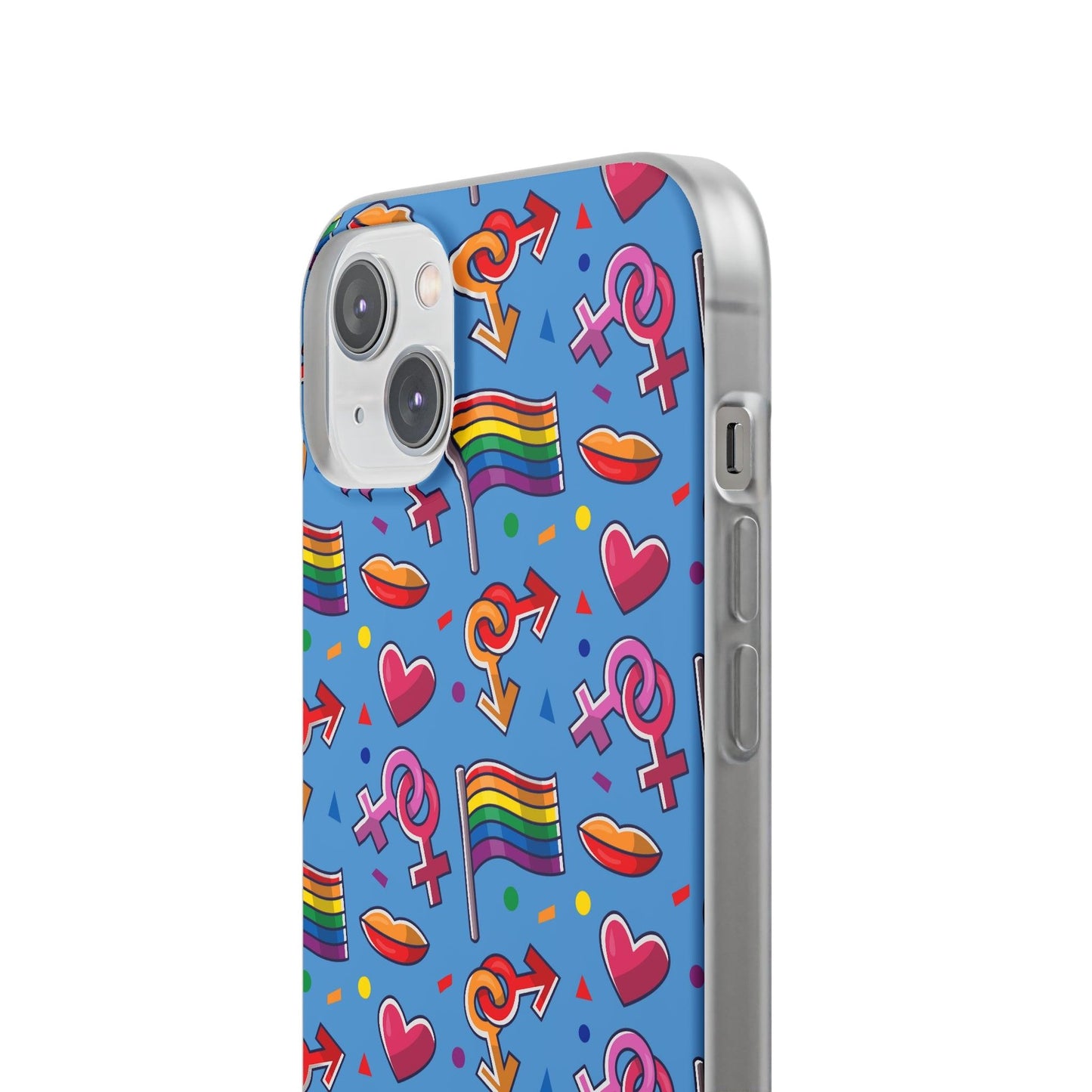 LGBTQWorldwide - ,,FLAGGEN" Flexible Handyhülle Accessories, Case, iPhone, iPhone Cases, Phone accessory, Phone Cases, Samsung Cases, silikon, Valentine's Day promotion lgbtq Bekleidung Accessoires unisex Zubehör