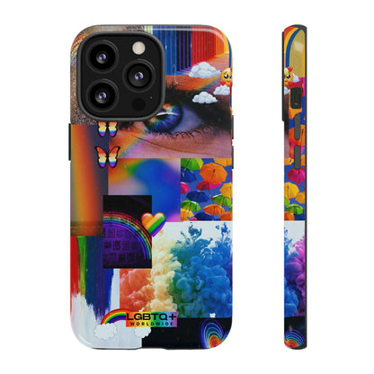 LGBTQWorldwide - ,,VISION" Doppelgehäuse Handyhülle Accessories, Glossy, iPhone Cases, Matte, Phone accessory, Phone Cases, Samsung Cases, Thermo, Valentine's Day Picks lgbtq Bekleidung Accessoires unisex Zubehör