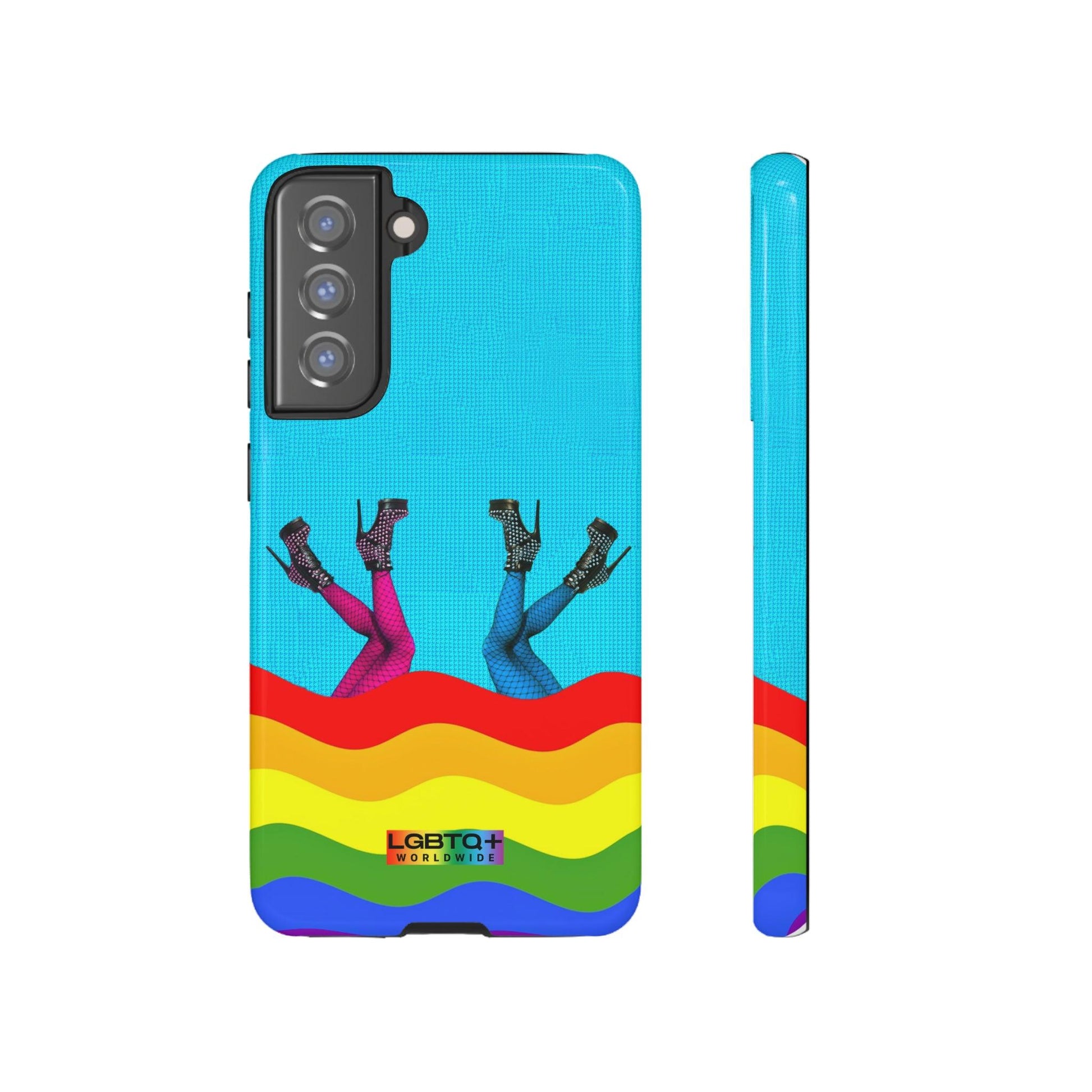 LGBTQWorldwide - ,,FÜßE" Doppelgehäuse Handyhülle Accessories, Glossy, iPhone Cases, Matte, Phone accessory, Phone Cases, Samsung Cases, Thermo, Valentine's Day Picks lgbtq Bekleidung Accessoires unisex Zubehör