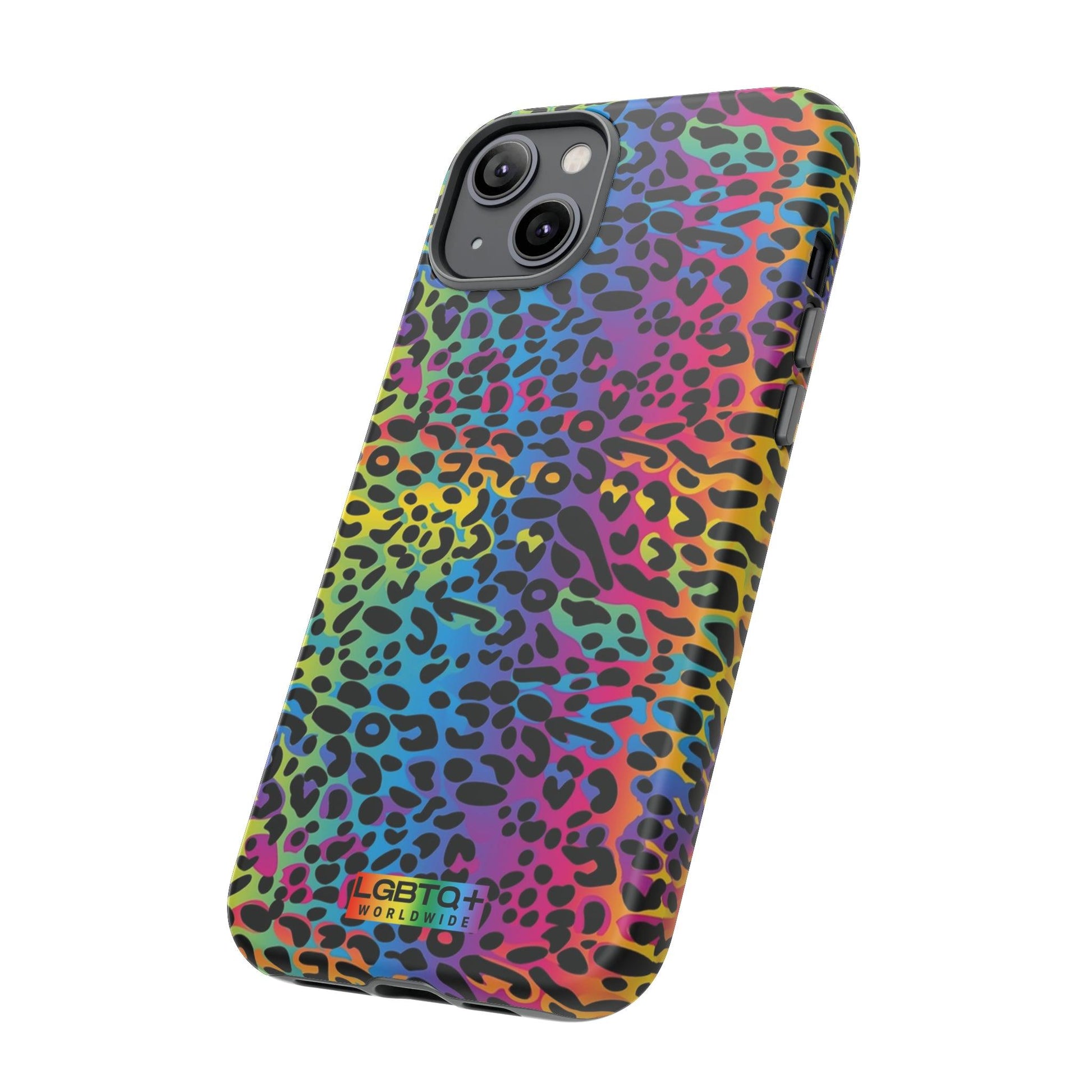 LGBTQWorldwide - ,,LEOPARD" Doppelgehäuse Handyhülle Accessories, Glossy, iPhone Cases, Matte, Phone accessory, Phone Cases, Samsung Cases, Thermo, Valentine's Day Picks lgbtq Bekleidung Accessoires unisex Zubehör