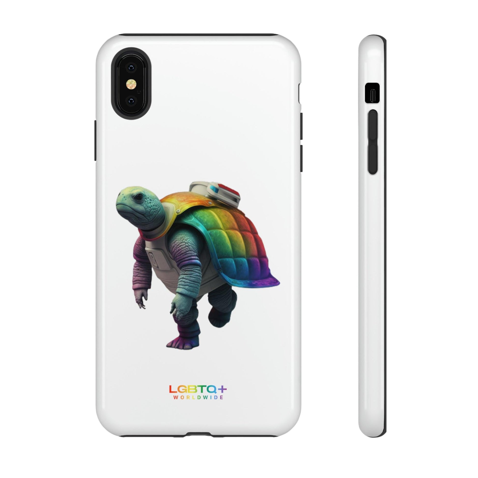 LGBTQWorldwide - ,,SCHILDKRÖTE" Doppelgehäuse Handyhülle Accessories, Glossy, iPhone Cases, Matte, Phone accessory, Phone Cases, Samsung Cases, tough, Valentine's Day Picks lgbtq Bekleidung Accessoires unisex Zubehör