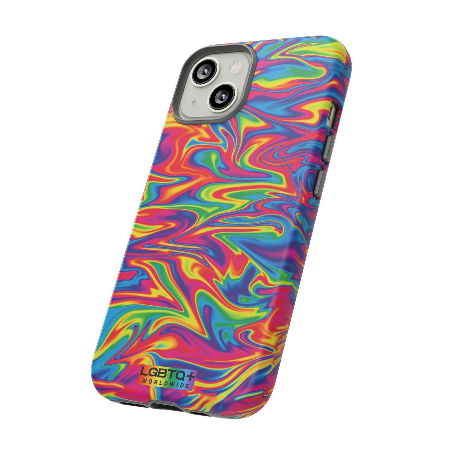 LGBTQWorldwide - ,,ABSTRACT" Doppelgehäuse Handyhülle Accessories, Glossy, iPhone Cases, Matte, Phone accessory, Phone Cases, Samsung Cases, Thermo, Valentine's Day Picks lgbtq Bekleidung Accessoires unisex Zubehör