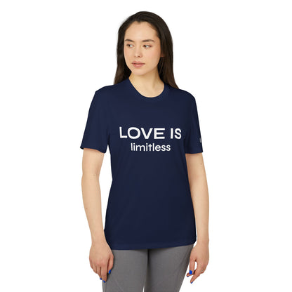 LOVE IS LIMITLESS – Movement T-Shirt – Limited Edition – Adidas