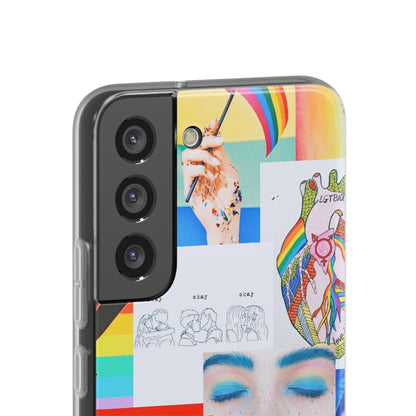 LGBTQWorldwide - ,,SEI FREI" Flexible Handyhülle Accessories, Case, iPhone, iPhone Cases, Phone accessory, Phone Cases, Samsung Cases, silikon, Valentine's Day promotion lgbtq Bekleidung Accessoires unisex Zubehör