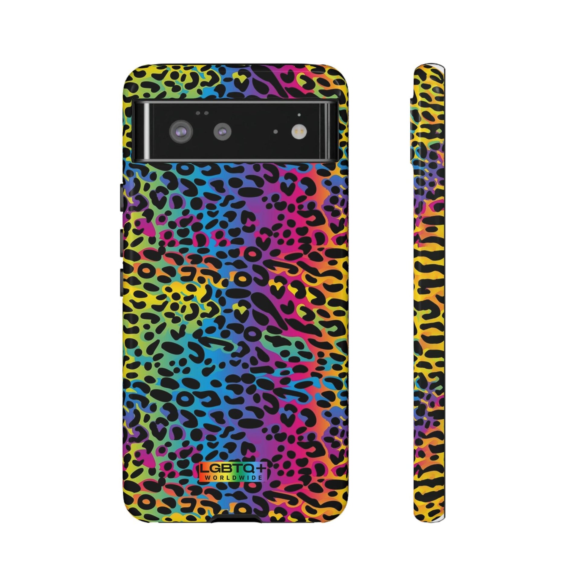 LGBTQWorldwide - ,,LEOPARD" Doppelgehäuse Handyhülle Accessories, Glossy, iPhone Cases, Matte, Phone accessory, Phone Cases, Samsung Cases, Thermo, Valentine's Day Picks lgbtq Bekleidung Accessoires unisex Zubehör