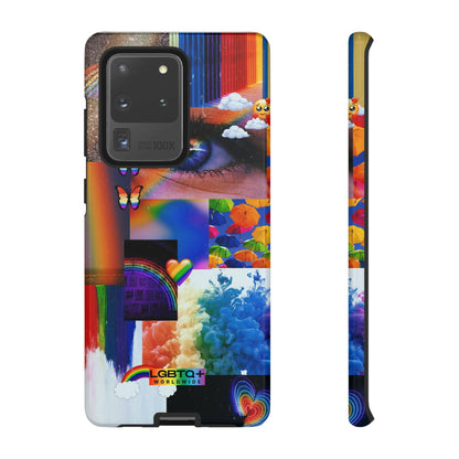 LGBTQWorldwide - ,,VISION" Doppelgehäuse Handyhülle Accessories, Glossy, iPhone Cases, Matte, Phone accessory, Phone Cases, Samsung Cases, Thermo, Valentine's Day Picks lgbtq Bekleidung Accessoires unisex Zubehör