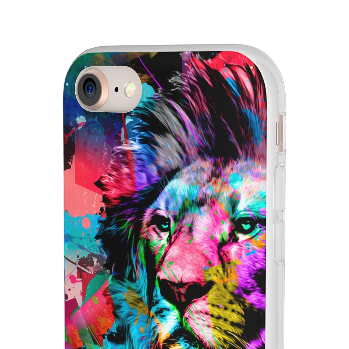 LGBTQWorldwide - ,,STARKER LÖWE" Flexible Handyhülle Accessories, Case, iPhone, iPhone Cases, Phone accessory, Phone Cases, Samsung Cases, silikon, Valentine's Day promotion lgbtq Bekleidung Accessoires unisex Zubehör