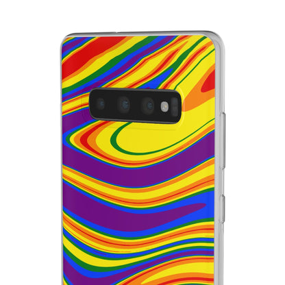 LGBTQWorldwide - ,,FARBEN" Flexible Handyhülle Accessories, Case, iPhone, iPhone Cases, Phone accessory, Phone Cases, Samsung Cases, silikon, Valentine's Day promotion lgbtq Bekleidung Accessoires unisex Zubehör