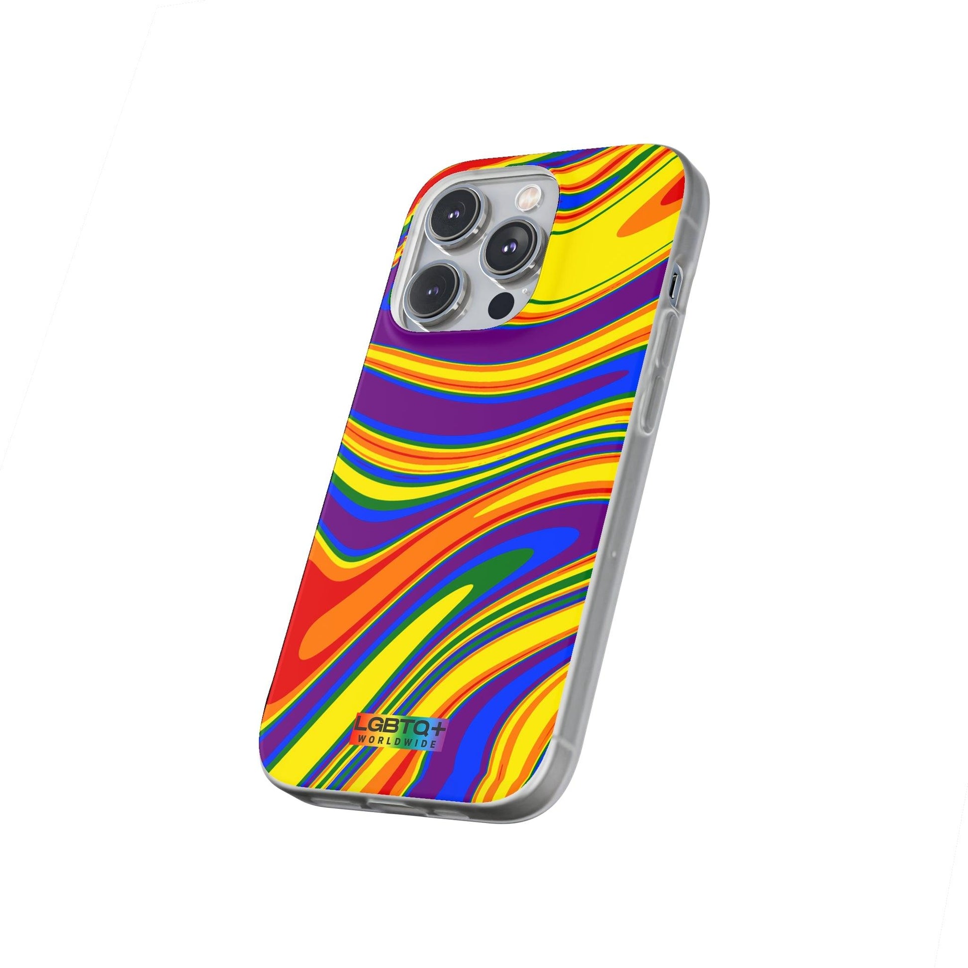 LGBTQWorldwide - ,,FARBEN" Flexible Handyhülle Accessories, Case, iPhone, iPhone Cases, Phone accessory, Phone Cases, Samsung Cases, silikon, Valentine's Day promotion lgbtq Bekleidung Accessoires unisex Zubehör