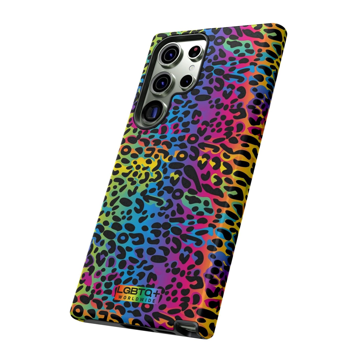 LGBTQWorldwide - ,,LEOPARD" Doppelgehäuse Handyhülle Accessories, Glossy, iPhone Cases, Matte, Phone accessory, Phone Cases, Samsung Cases, Thermo, Valentine's Day Picks lgbtq Bekleidung Accessoires unisex Zubehör