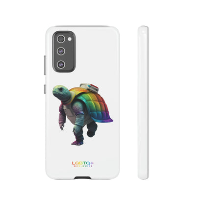 LGBTQWorldwide - ,,SCHILDKRÖTE" Doppelgehäuse Handyhülle Accessories, Glossy, iPhone Cases, Matte, Phone accessory, Phone Cases, Samsung Cases, tough, Valentine's Day Picks lgbtq Bekleidung Accessoires unisex Zubehör