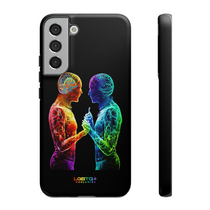 LGBTQWorldwide - ,,ZUSAMMEN" Doppelgehäuse Handyhülle Accessories, Glossy, iPhone Cases, Matte, Phone accessory, Phone Cases, Samsung Cases, tough, Valentine's Day Picks lgbtq Bekleidung Accessoires unisex Zubehör