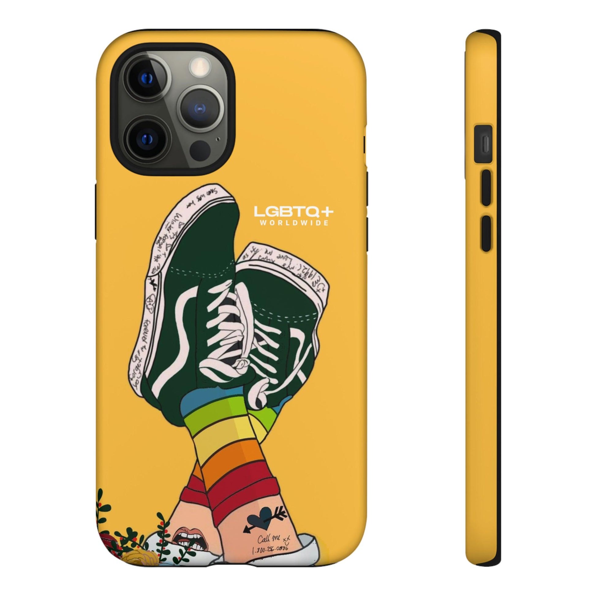 LGBTQWorldwide - ,,RELAX" Doppelgehäuse Handyhülle Accessories, Glossy, iPhone Cases, Matte, Phone accessory, Phone Cases, Samsung Cases, Thermo, Valentine's Day Picks lgbtq Bekleidung Accessoires unisex Zubehör