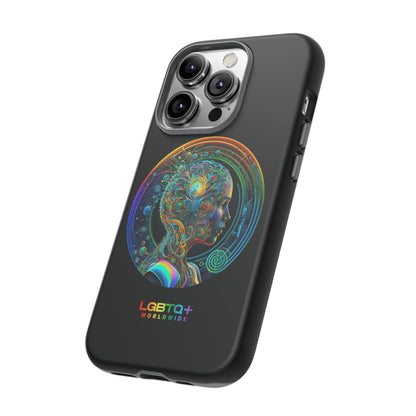 LGBTQWorldwide - ,,INTELLIGENT" Doppelgehäuse Handyhülle Accessories, Glossy, iPhone Cases, Matte, Phone accessory, Phone Cases, Samsung Cases, tough, Valentine's Day Picks lgbtq Bekleidung Accessoires unisex Zubehör