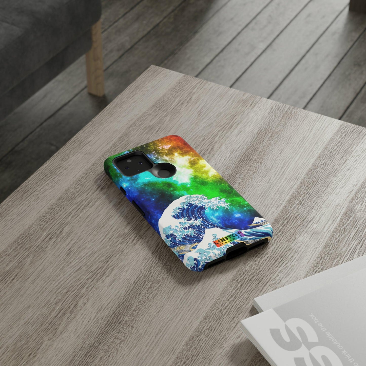 LGBTQWorldwide - ,,WELLE" Doppelgehäuse Handyhülle Accessories, Glossy, iPhone Cases, Matte, Phone accessory, Phone Cases, Samsung Cases, Thermo, Valentine's Day Picks lgbtq Bekleidung Accessoires unisex Zubehör